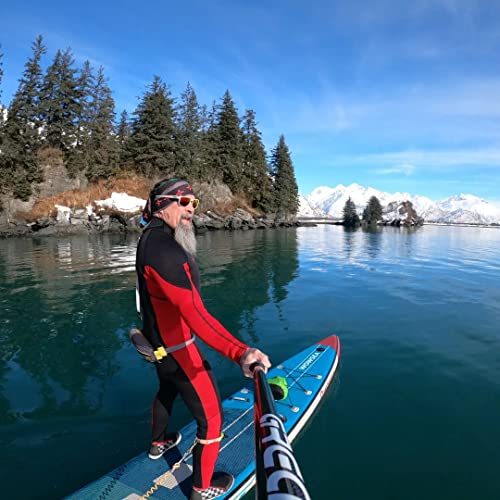 WOWSEA Swift S2 Inflatable Paddle Board, Exploring and Stable SUP Board, Sport & Racing Paddle Board with Action Camera Mo...