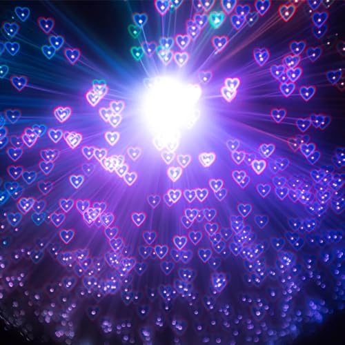 Ultimate Diffraction Glasses - 3D Rainbow Heart Effect - Great Edm, Concert, and Rave Accessory