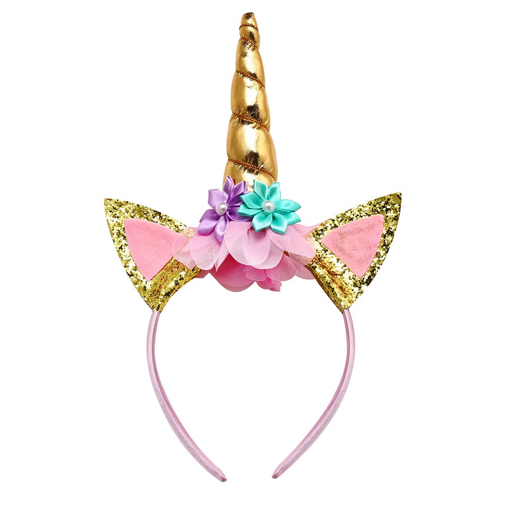 Tutu Dreams Unicorn Tutu for Girls Pink Easter Dress Unicorn Headband Birthday Gifts for Girls Holiday (Sequin Unicorn, 3-4T)