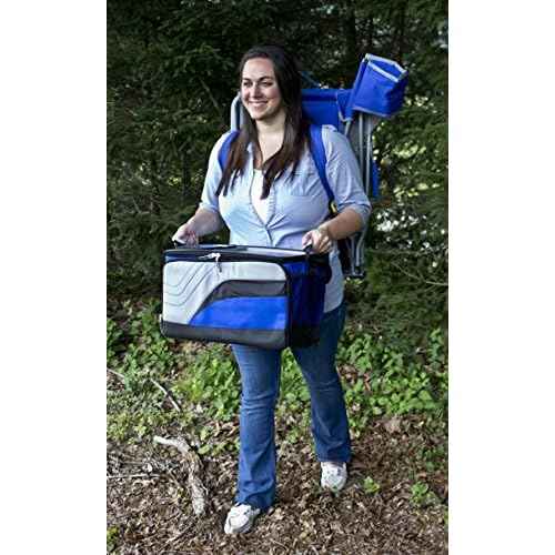 GCI Outdoor Slim-Fold Event Outdoor Folding Chair Camping Chair With Side Table