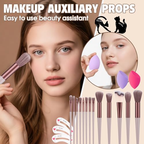 Makeup Kit for Women Full Kit Include Foundation Eyeshadow Palette Makeup Brushes Makeup Sets for Teens Girls, All In One ...