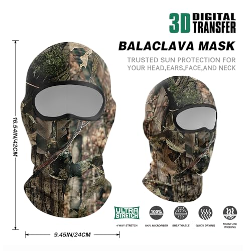 Breathable Camouflage Balaclava Mask Men for Hunting Hunter Hiking Cycling Motorcycle