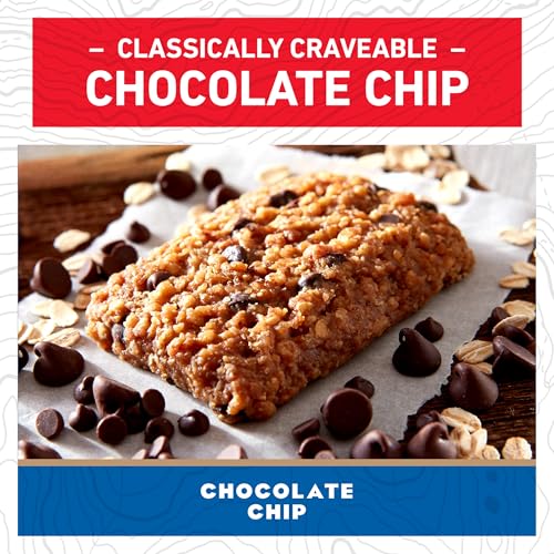 CLIF BAR - Energy Protein Bars - Chocolate Chip - Made with Organic Oats - Energy Bars - Non-GMO - (5 Pack)