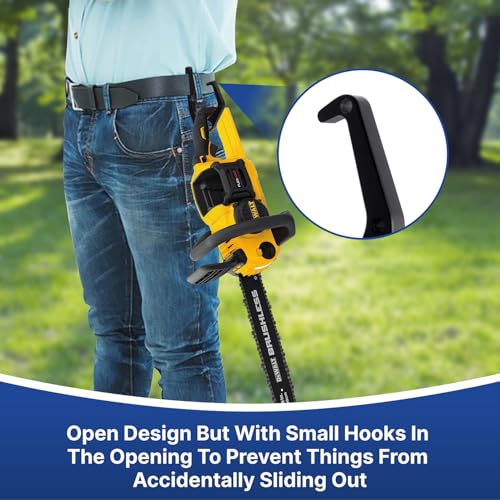 YJNBEST Aluminum Hook for Tree Climber, Quick & Easy One-Hand Removal & Installation of Chainsaws and Tools Inside The Hoo...