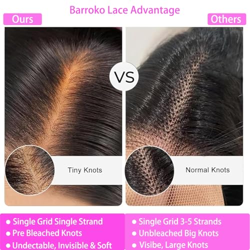 200 Density Body Wave Lace Front Wigs Human Hair Pre Plucked Pre Bleached Knots 13x4 HD Lace Frontal Wigs Human Hair Real Human Hair Wig 24 Inch