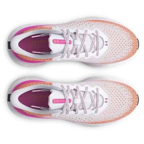 Under Armour Women's Infinite, (100) White/Anthracite/Retro Green, 10, US