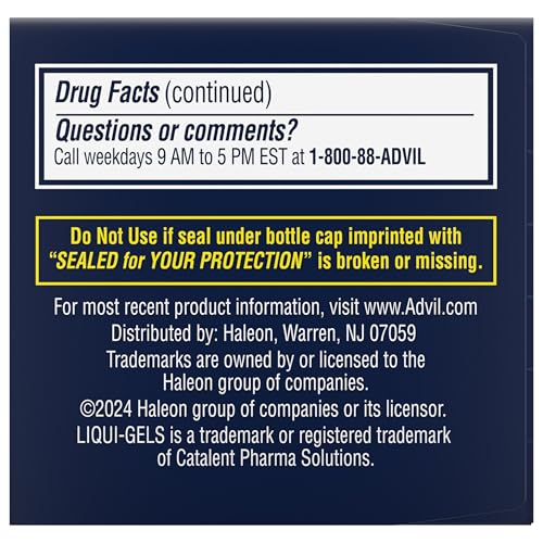 Advil PM Liqui-Gels Minis, 80 Liquid Filled Capsules