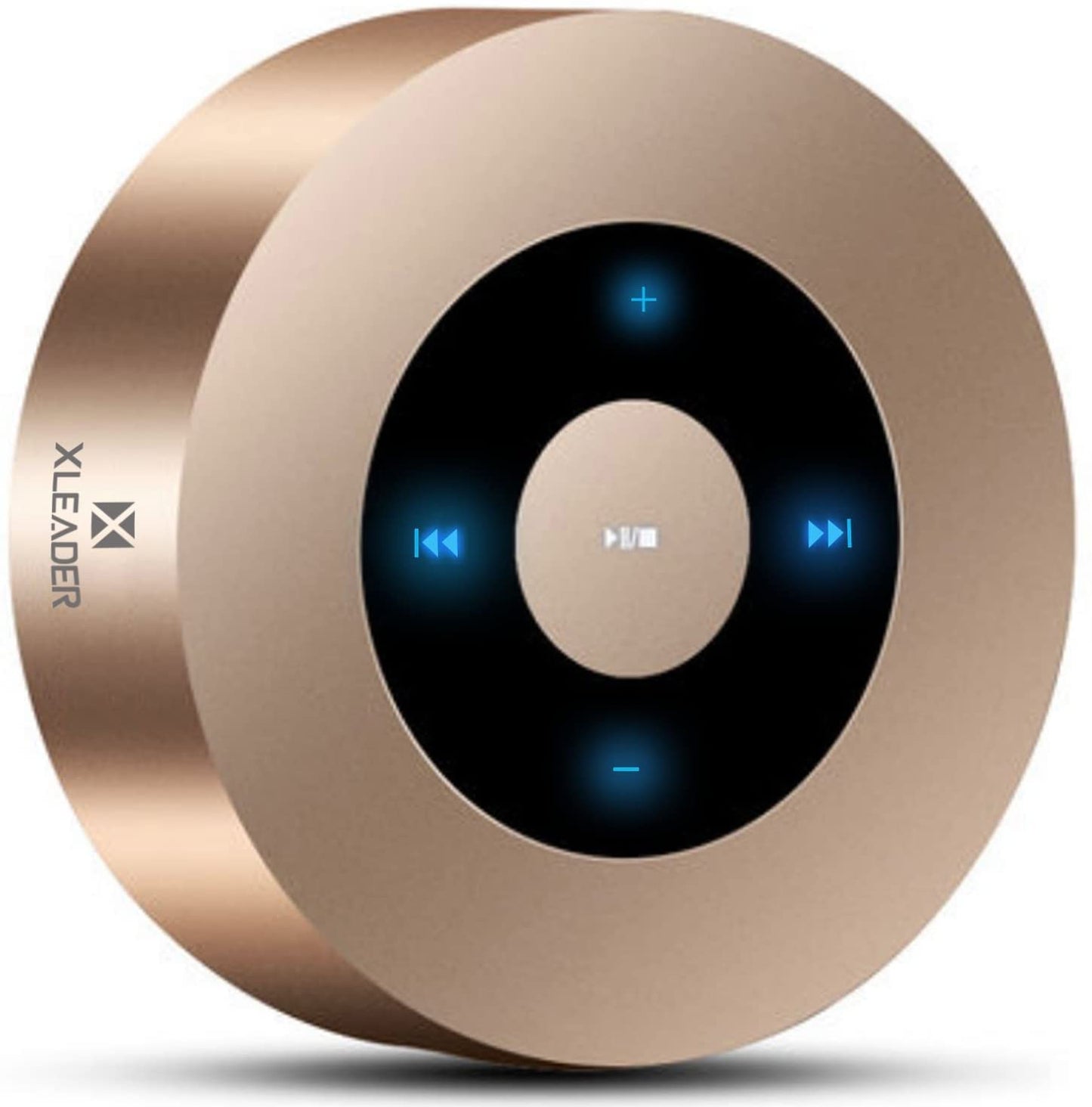 Xleader Mini Bluetooth Speaker (Travel Case Provided) Hd Sound&Rich Bass, Touch Design, 12-15H Playtime, Support Aux Input, Micr