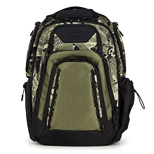 OGIO Renegade Backpack (Renegade Pro, Woodcut Polka)