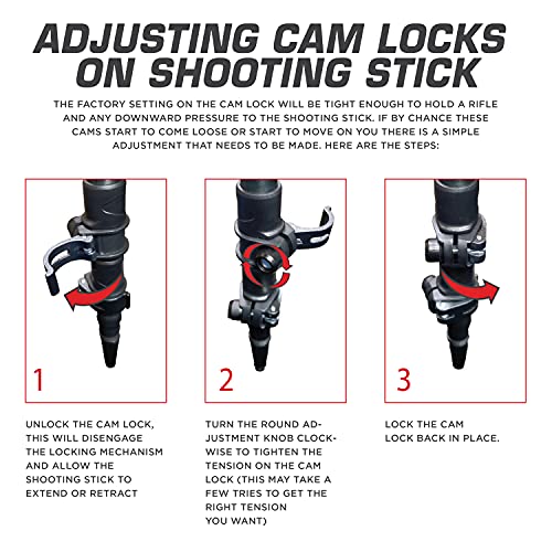AC ALLENAllen Cases, Shooter's Staff Shooting Stick Camera (61")