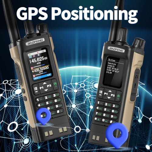 BAOFENG UV32 Radio Ham Radio Handheld 10W Long Range Rechargeable NOAA Weather Receiver UV-32 5RM K5 Tactical Two Way Radi...