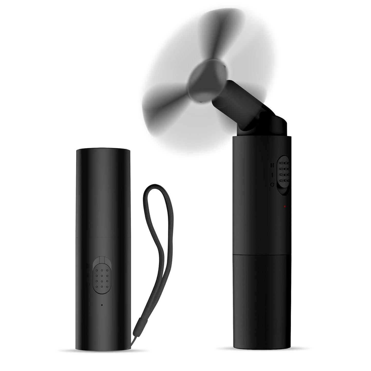 Andwing Mini Portable Fan, Rechargeable Hand Fan - 3000mAh Battery Operated, Up to 22Hrs+ for Makeup, Eyelash, Personal Use - Gi