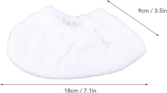 ZJchao Steam Mop Replacement Pads Reusable Washable Microfiber Steam Cleaner Mop Pads 9PCS Set for Hardwood Floors Tile Surfaces Fiber Towel Fabric 8x9x18cm