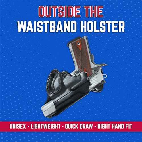 Desantis S.O.B. Holster fits Colt Government Model 45-Caliber, 1911, Right Hand, Black