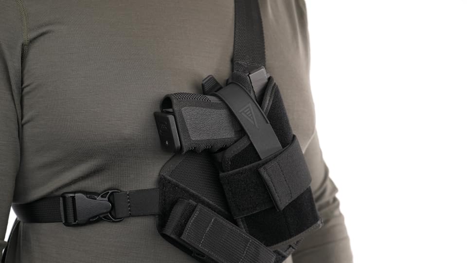 Elite Survival Warden Chest Holster, Size 2RDO, Red Dot Compatible