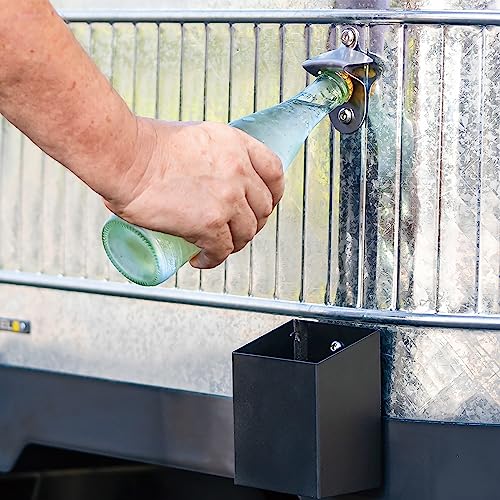 Permasteel Rolling Patio Cooler – Large Outdoor Ice Chest with Wheels, Beverage Cooler for Backyard, BBQ, Tailgate, Beach,...