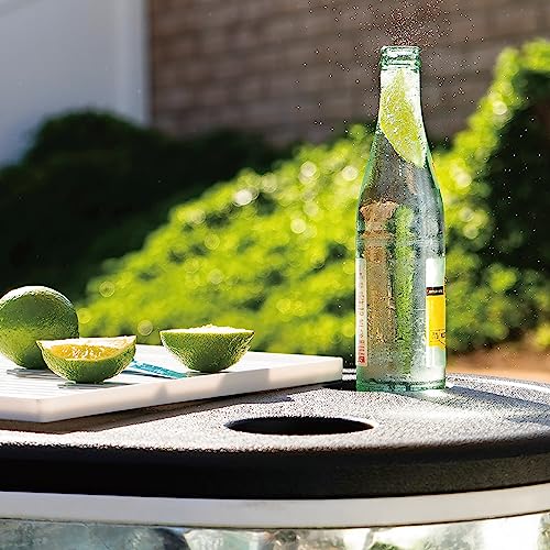 Permasteel Rolling Patio Cooler – Large Outdoor Ice Chest with Wheels, Beverage Cooler for Backyard, BBQ, Tailgate, Beach,...