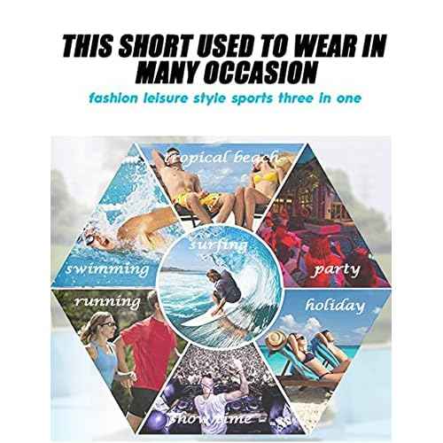 COOFANDY Men's Square Leg Swim Briefs Athletic Quick Dry Bathing Suit Square Leg Board Short for Men