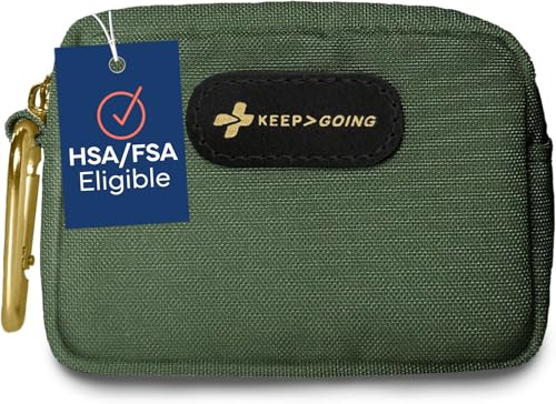 Keep Going Travel First Aid Kit Bundle of 2 Kits, First Aid Kit for Car, Home, Dorm, & Boat with Latex-Free Bandages – Tra...