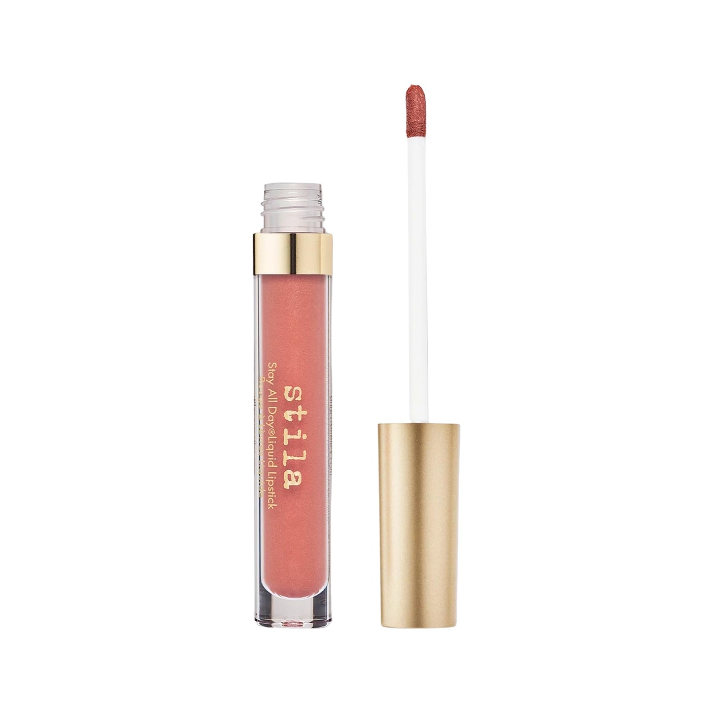 stila Stay All Day Liquid Lipstick, Shimmering Metallic Long-Lasting Color Wear, No Transfer Hydrating, Lightweight with vitamin