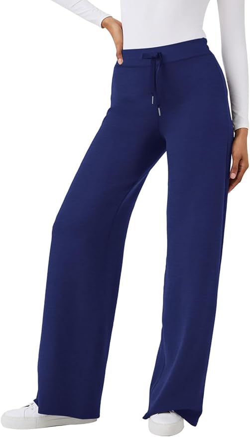 XIEERDUO Lounge Sets For Women 2025 Half Zip Sweatshirt And Wide Leg Sweatpant 2 Piece Outfits Sweatsuit Tracksuit