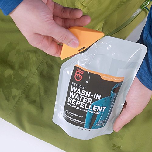 GEAR AID Wash-in Water Repellent, Long-Lasting Waterproofing for Snow and Rain Outdoor Gear, Concentrated Formula, Durable...