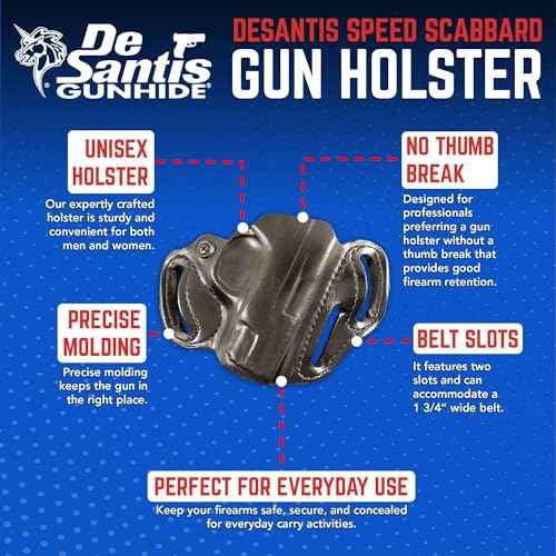 Desantis Speed Scabbard Holster Fits Shield Right Hand