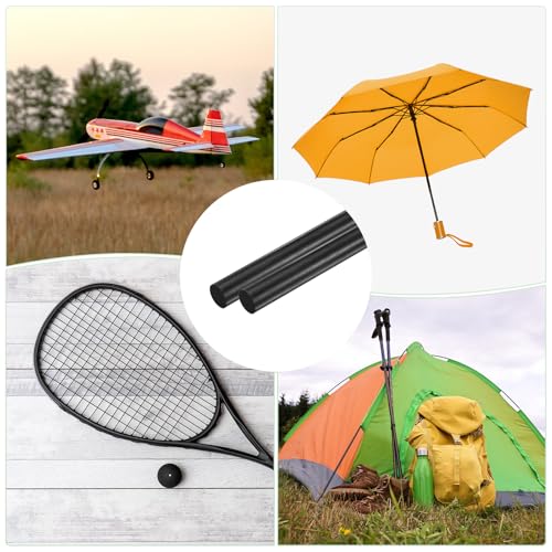M METERXITY 10-Pack Carbon Fiber Rods, 300mm Length 0.5mm Dia Carbon Fiber Solid Matte Pole for RC Airplane/DIY Craft/Quad...