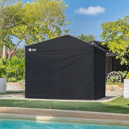 CROWN SHADES 10x10 Canopy Sidewalls (4pck) - Canopy Walls 10x10, Sidewalls for Canopy - Canopy Cover, Canopy Accessories, ...