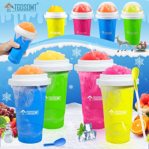 tgosomt Slushie Cup, Cool Stuff Slushy Maker Cups, Cool Funny Gadgets Things, White Elephant Gifts Stocking Stuffers Party...