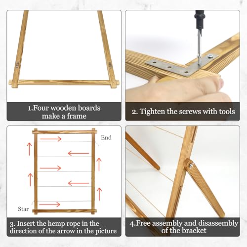 FramePro Freestanding Photo Display Board with Clips, Stable Tabletop Picture Frame Stand Holds 30+ Photos, Graduation Cen...