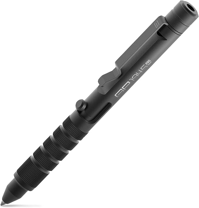 GPCA - GP 1945 Pen LITE, Pen Light Smart Alternative, Refillable EDC Multitool with Multi-Tone Rescue Whistle, Measurement...
