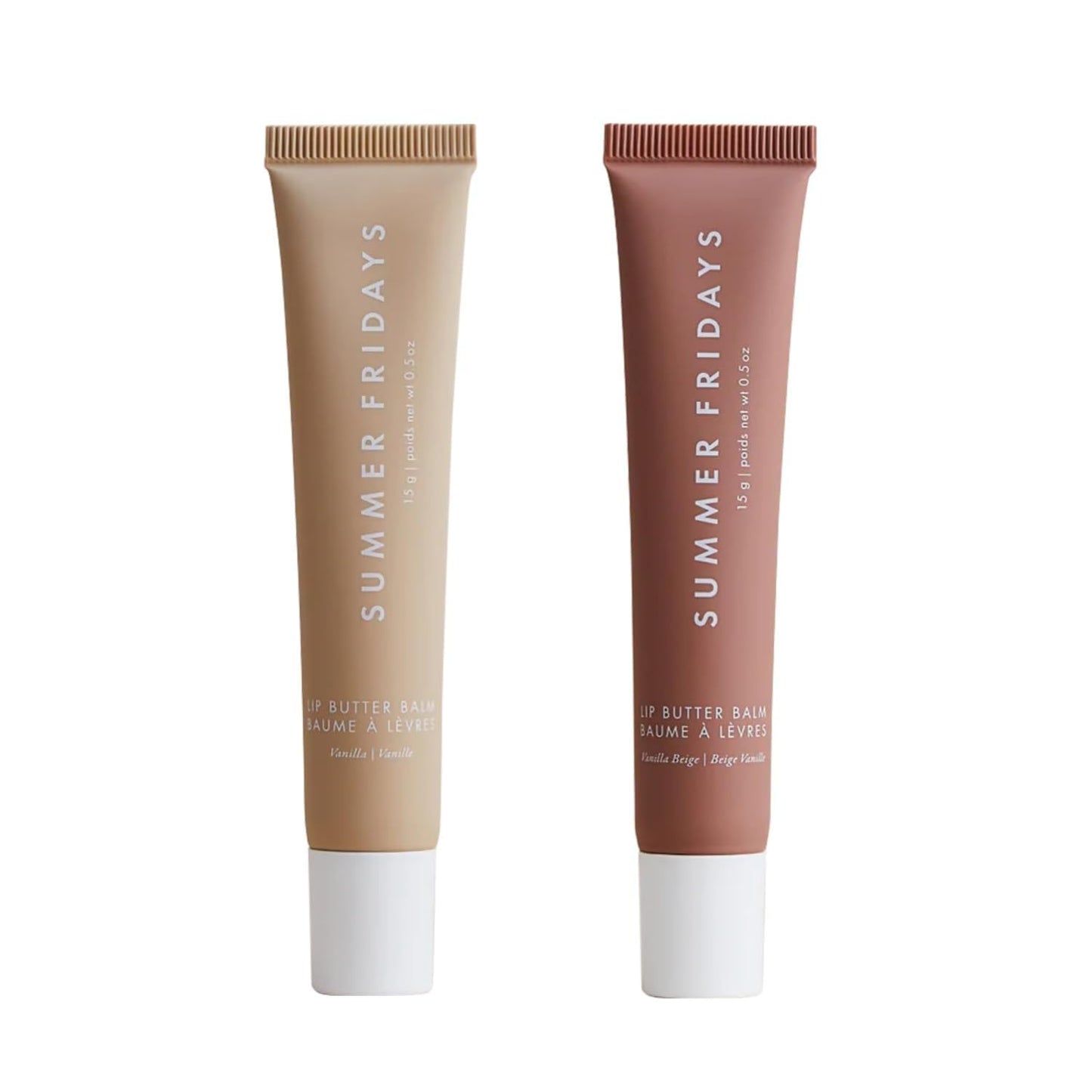 Summer Fridays Tinted Lip Butter Balm Gift Set - Conditioning Vegan Lip Balm for Instant Moisture, Shine & Hydration - Softening