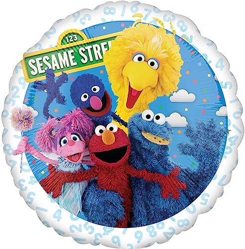 Sesame Street Elmo 2nd Birthday Party Supplies Balloon Bouquet Decorations