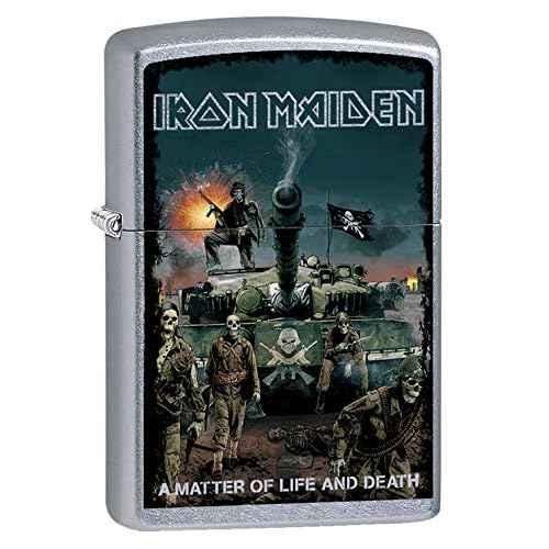 Zippo Lighter: Iron Maiden, A Matter of Life and Death - Street Chrome 80911