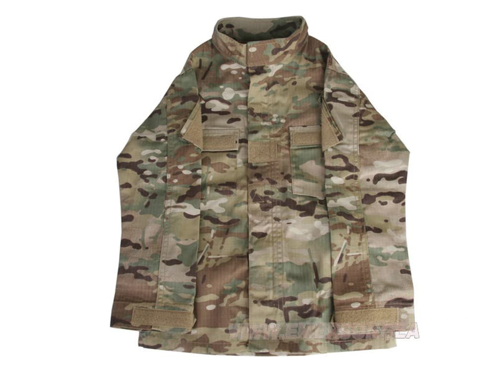 H World Shopping Tactical Airsoft Combat Uniform Suit Shirt & Pants Clothing BDU Hunting Military Camouflage MC 7Y