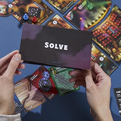 Clue Escape: The Illusionist’s Club Board Game | Escape Room Family Game | 1-Time Solve Mystery | Ages 10+ | 1-6 Players | Difficulty 4 | 90-120 Mins. (Amazon Exclusive)