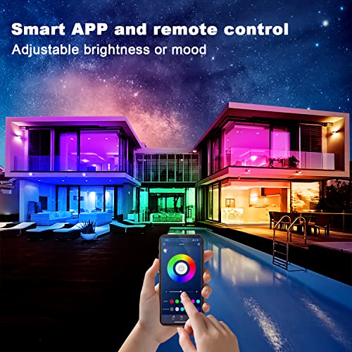 dalattin Led Lights for Bedroom 200ft, Smart Led Strip Lights with App Control Remote, RGB LED Light Strips, 24V Led Strip...