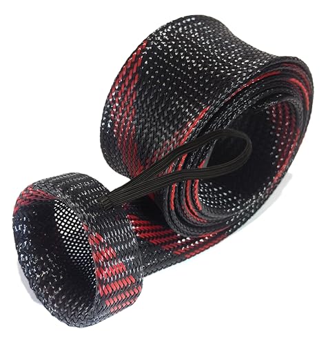 Reaction Tackle Rod Socks - Fishing Pole Sleeves and Covers for Baitcasting and Spinning Rods - Fits up to 7ft and 8ft Rod...