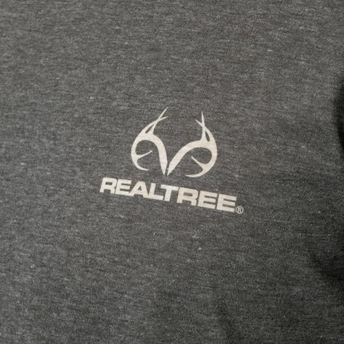 Realtree Mens Short Sleeve Graphic Performance Tee, Moisture Wicking Lightweight T-Shirt for Hunting and Outdoor Lifestyle