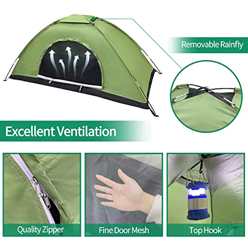 Sutekus Tent Camouflage Patterns Camping Tent Backpacking Tent for Camping Hiking 【Outdoor Equipment】