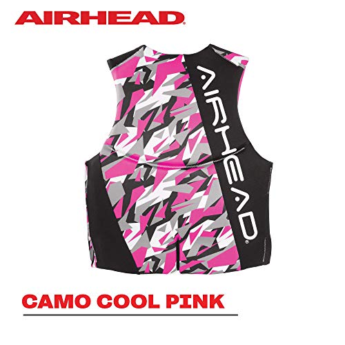 Airhead Women's CAMO COOL Kwik-Dry Neolite Flex Life Jacket, US Coast Guard Approved