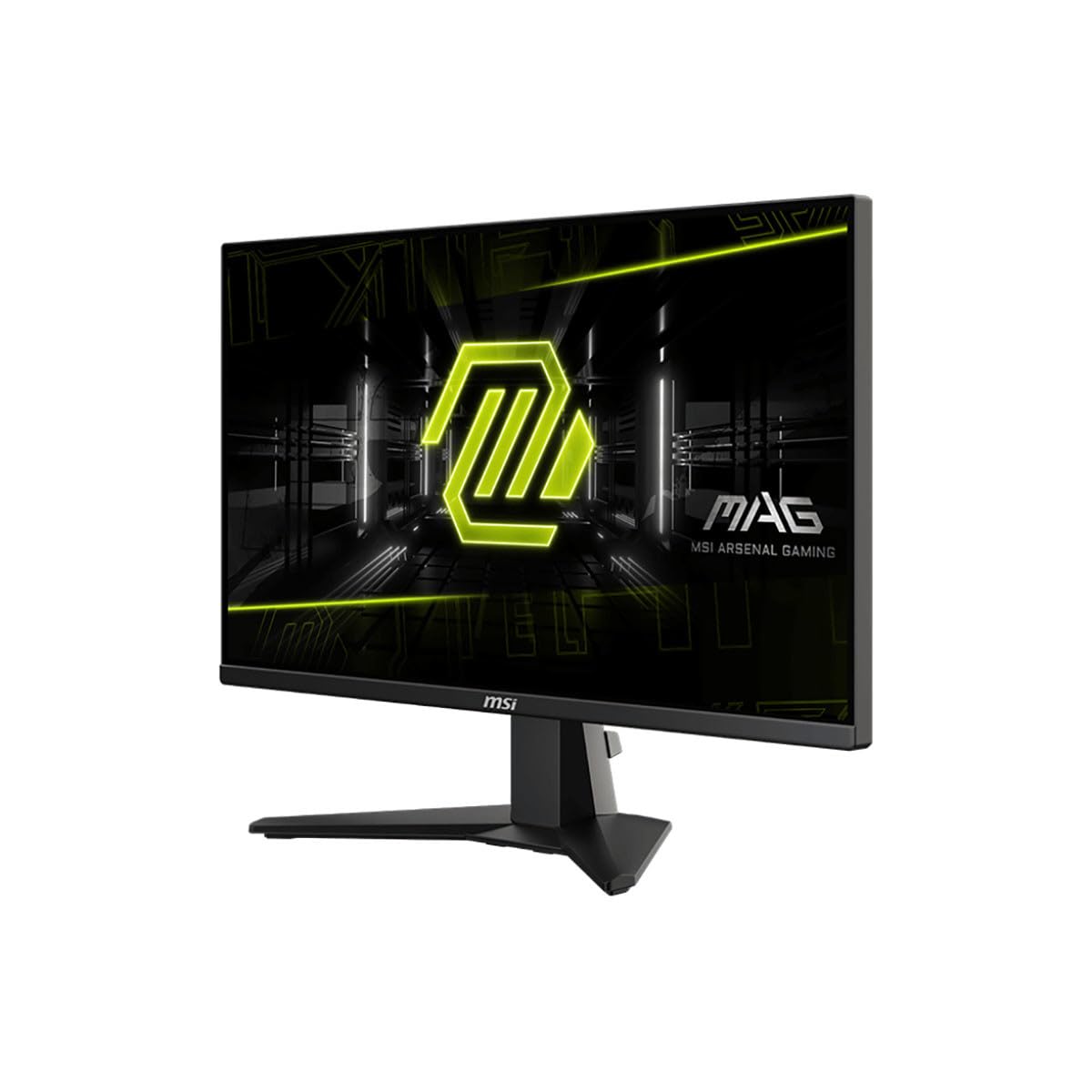 msi MAG 255XF 25-inch 1920 x 1080 (FHD) Curved Monitor, 300Hz, Adaptive Sync, HDMI, DisplayPort, VGA Port, VESA Mountable, Tilt, Speaker, Slim Bezel, 0.5ms, Black