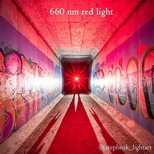 77outdoor LED Rechargeable Red Headlamp, H25LR / D25LR Powerful Lightweight Headlight with 90 High CRI Bright White Light ...