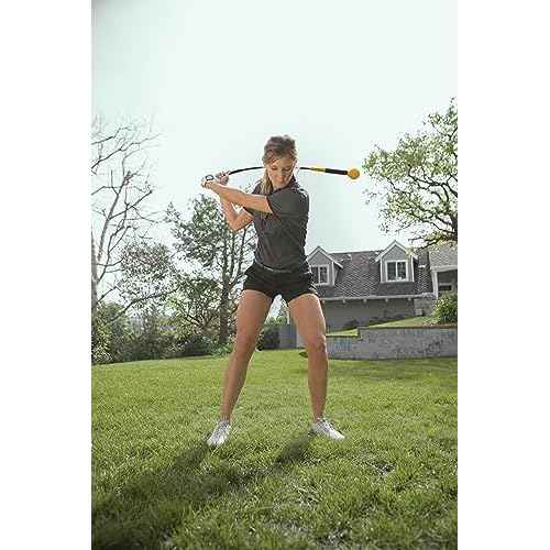 SKLZ Golf Swing Trainer and Warm Up Tool- Essential Golf Accessories for Golfers, Increase Swing Speed, Distance, Balance and Grip Strength