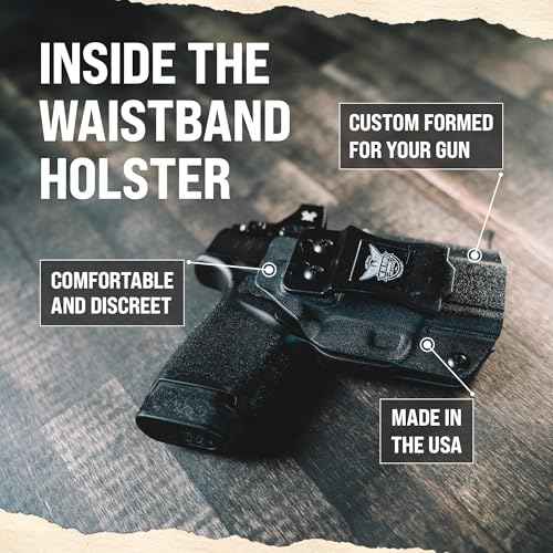 We The People Holsters - Carbon Fiber - Right Hand - IWB Holster Compatible with Glock 19/19X/MOS / 23/MOS / 32/MOS / 44/45/MOS w/Streamlight TLR-1/1S/HL Light RDS