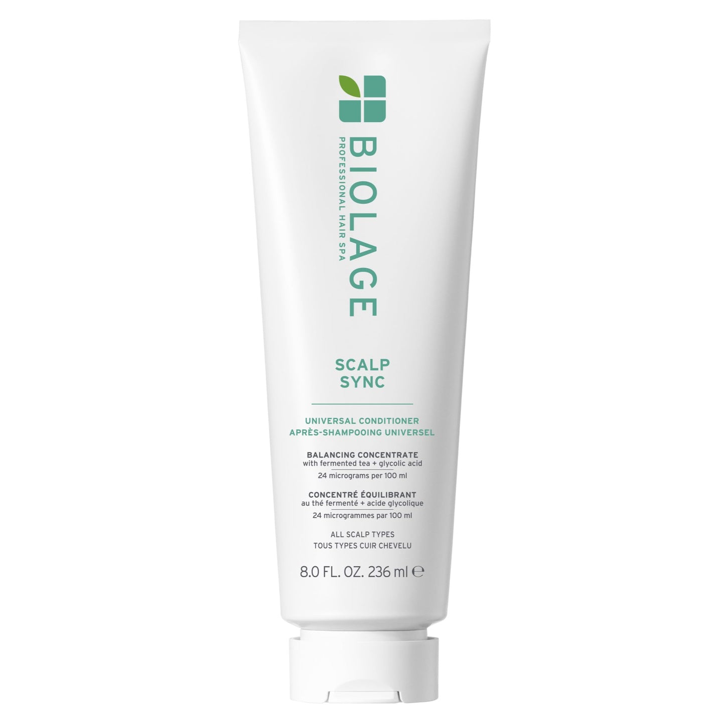 BIOLAGE Scalp Sync Universal Conditioner - Nourishing & Hydrating for All Scalp Types, Lightweight Conditioning, Fermented Tea B