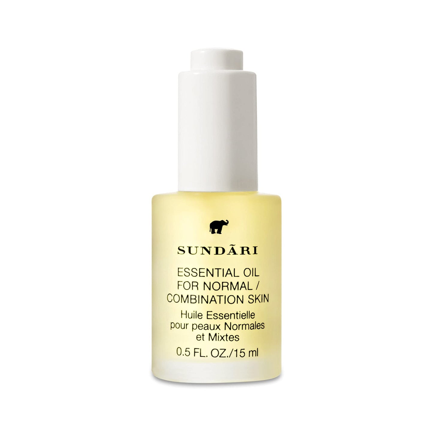 SUNDARI Essential Oil for Normal/Combo Skin, 0.5 Fl Oz, Jasmine & Ylang Ylang, Balances Sebum, Purifies for Radiant Glow, Anti-m