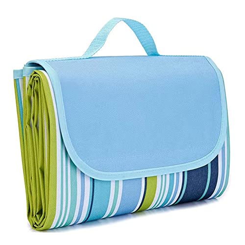 LRUUIDDE Extra Large 80"x 80" Beach Blanket, Outdoor Picnic Blankets, Waterproof Sandproof Portable Blankets, Foldable and...