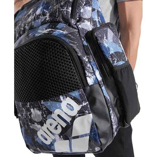 ARENA One Go Backpack Swimming Athlete Sports Gym Rucksack Multisport Daypack Medium Size Training Gear Equipment Swim Bag for Men and Women, 35 Liters, Scratched